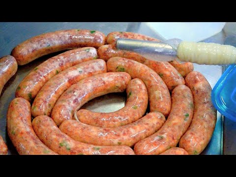 How to make handmade sausages / 이탈리안 살시챠 "수제 소세지 만드는 법을 알려주마!!" / 알고탭하우스