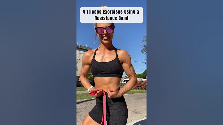 The Best 4 Resistance Band Exercises for Your Arms #armworkout #tricepsworkout #triceps #fitness thumbnail