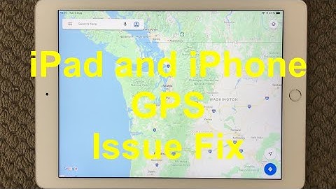 iPad And iPhone GPS Problem And Fix, How To Fix GPS Not Working on iPhone or iPad
