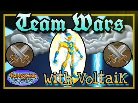 Monster Legends - Team Wars - Level 100 VoltaiK Debut