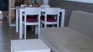 Mallorca Playa de Palma Hotel allsun Kontiki Hotel Playa - Appartment Zimmer Doppelbett Bad Küche
