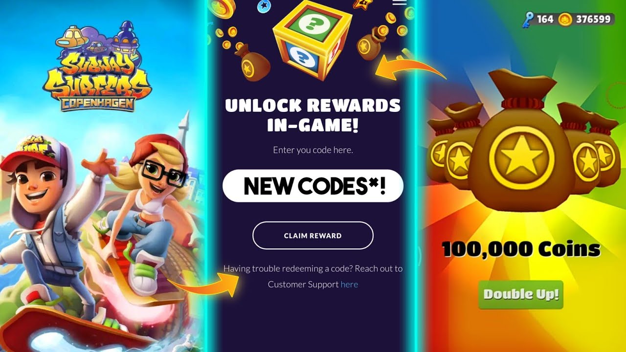 Subway Surfers codes, full list & how to redeem code in 2022