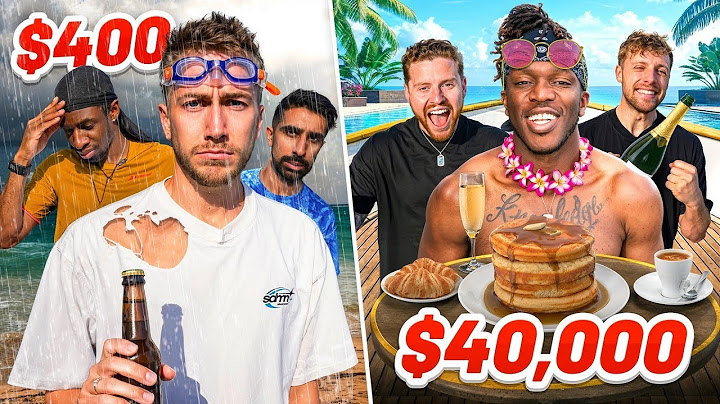 SIDEMEN $40,000 vs $400 HOLIDAY | BEST BITS!