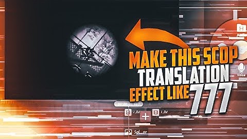 How to add Scope Transition Effects Like 777 In Kinemaster✅