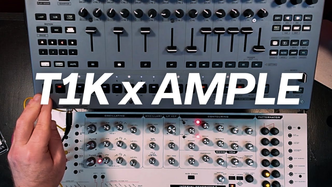 TR-1000 x Ample: Techno Heaven? 