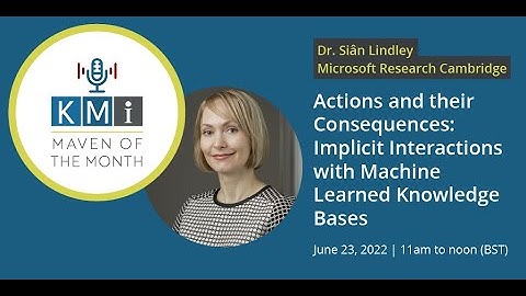 Actions and their Consequences: Implicit Interactions with Machine Learned Knowledge Bases