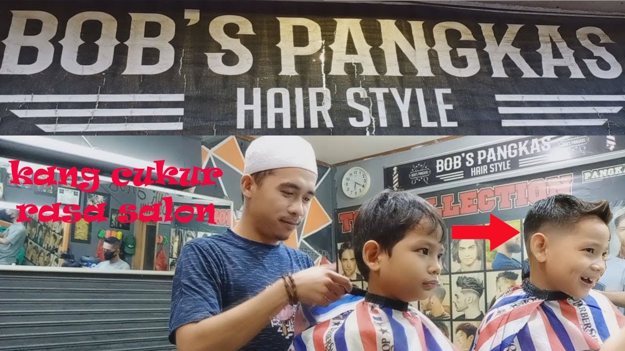 Potong Rambut di Tukang Pangkas Skill Rasa Salon Johnny Andrean - YouTube