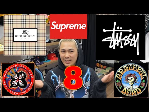 Thrift tour #08 / Khui được Stussy , Burberry's , GratefulDead , Kiss ,......