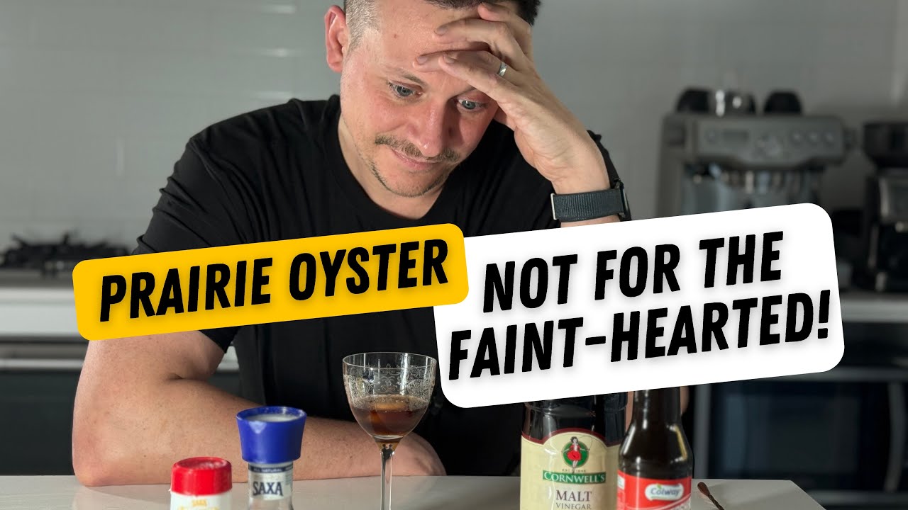 Is This REALLY a Hangover Cure? Trying the Prairie Oyster Cocktail!
