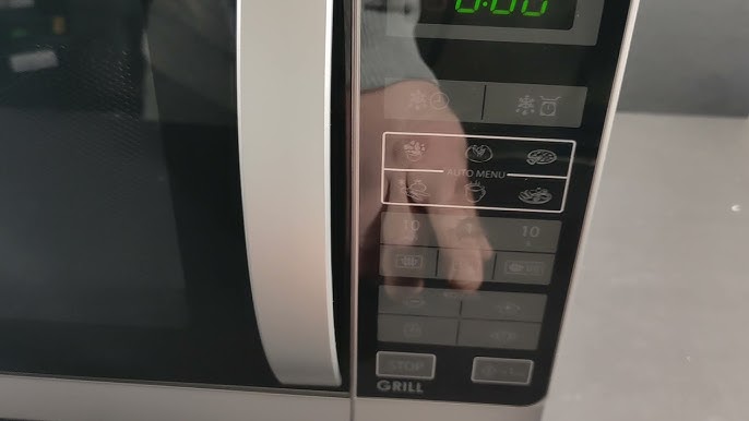 Sharp R272 Solo Microwave Demonstration and Explanation - YouTube