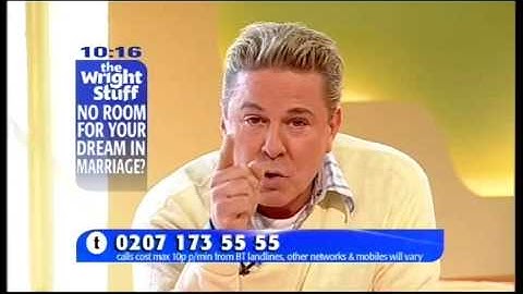 TWStuff - David Van Day dumps his girlfriend live on air! (23.03.09)