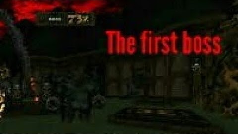 The ultimate torment and torture doom mod: the first boss. Végigjátszás part 4