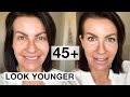 LOOK YOUNGER WITH MAKEUP TIPS  I 10-Min Routine Over 40