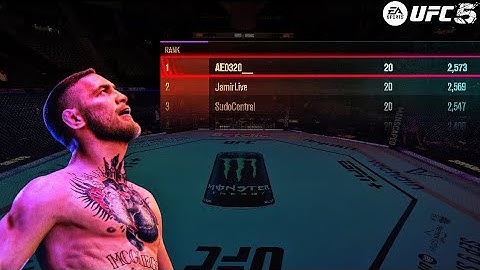 FACING THE #1 RANKED UFC 5 STRIKER