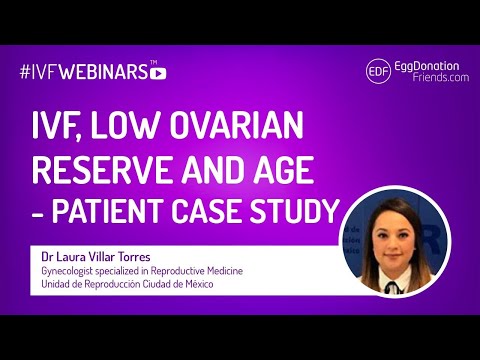 Low ovarian reserve and age – patient case study #IVFWEBINAR