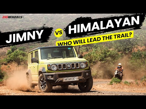 RE Himalayan 450 Vs Maruti Jimny: Lets Get Dirty! @zigwheels