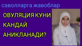 Овуляцияни кандай аниклаш хакида.