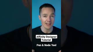 Affinity Designer Tutorial - Pen &Node Tool #affinity #affinitydesigner #freetutorial #graphicdesign