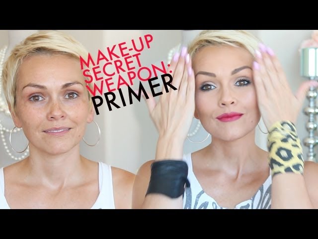 Add primer to makeup in rainy season