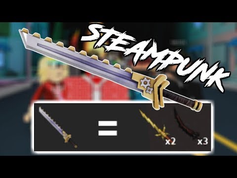 Crafting The New Steampunk Exotic Knife Roblox Assassin Youtube - crafting the new steampunk exotic knife roblox assassin