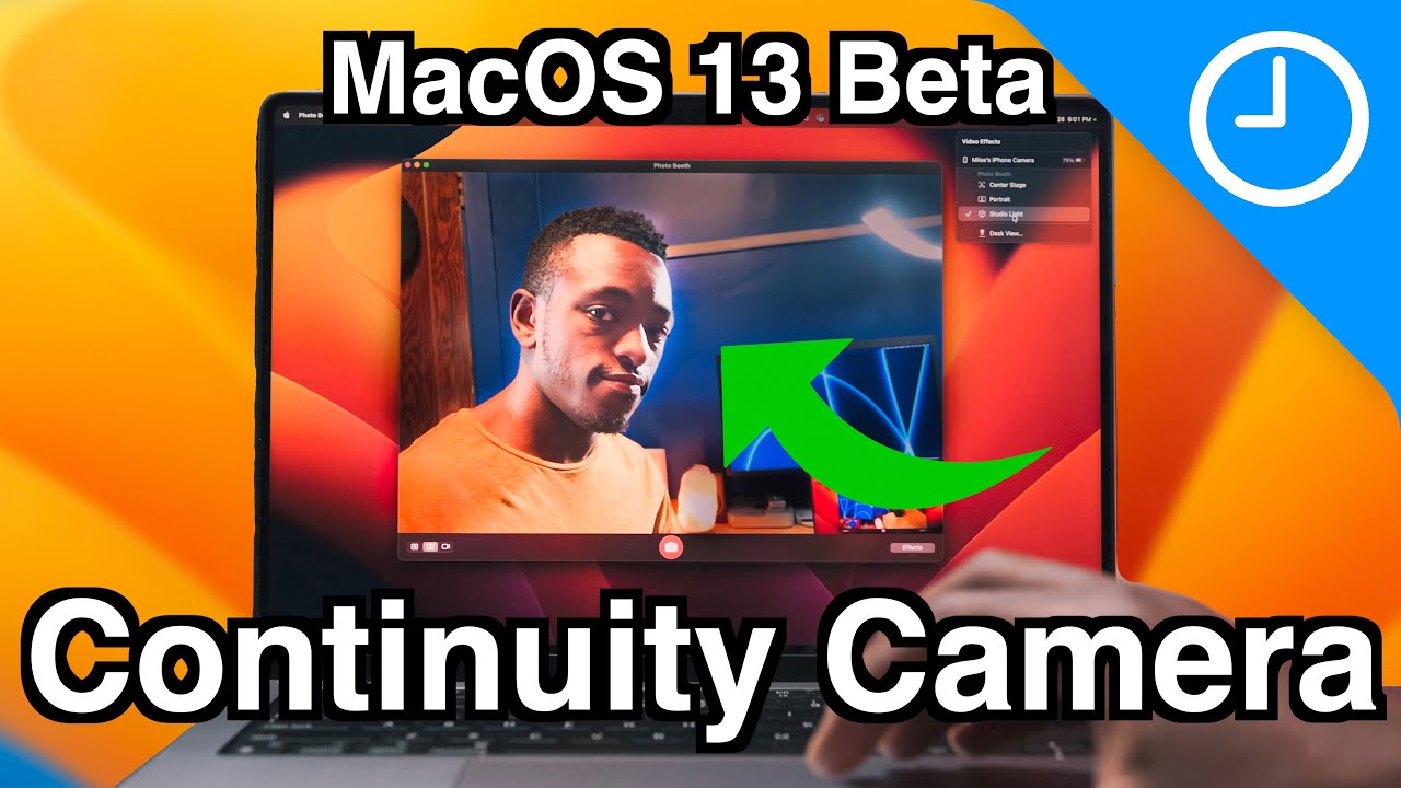 How to Use iOS 16's New Continuity Camera iPhone Webcam Feature on Your Mac  – The Sweet Setup