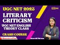 Literary Criticism Part 1 I UGC NET English #tgt_pgt_english I Crash Course I by Akarshi Ma&#39;am