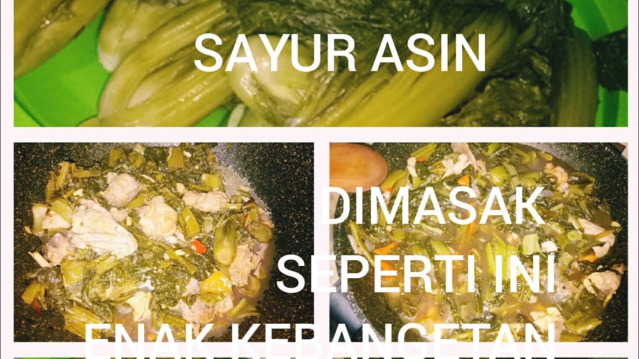 Cara masak sayur asin enak! - YouTube