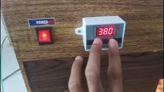How to set the XH-W3001 Thermostat correctly for hatching