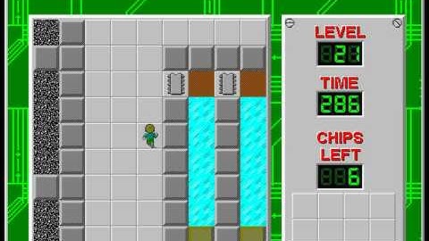 CCLP2 level 21 solution - 264 seconds