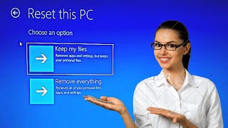 how to factory reset windows 10/11 without the password