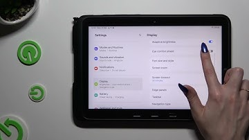 How To Change Font Size In Samsung Tab Active4 Pro