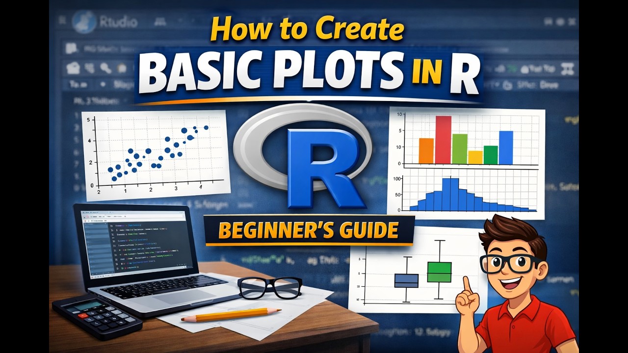 How to Create Basic Plots in R | Beginner-Friendly Data Visualization ...