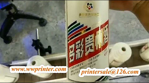 5 Color Screen Printer with Hot Foil Stamping for  Whiskey Glass Bottles CNC06