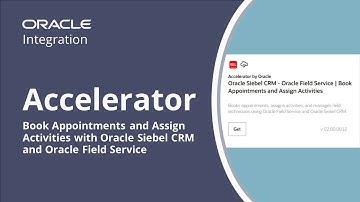 Book Appointments in Siebel CRM and Oracle Fusion Field Service