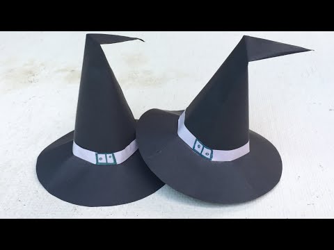 Diy paper Witch hat | Paper witch hat | DIY-Beauty Of Paper