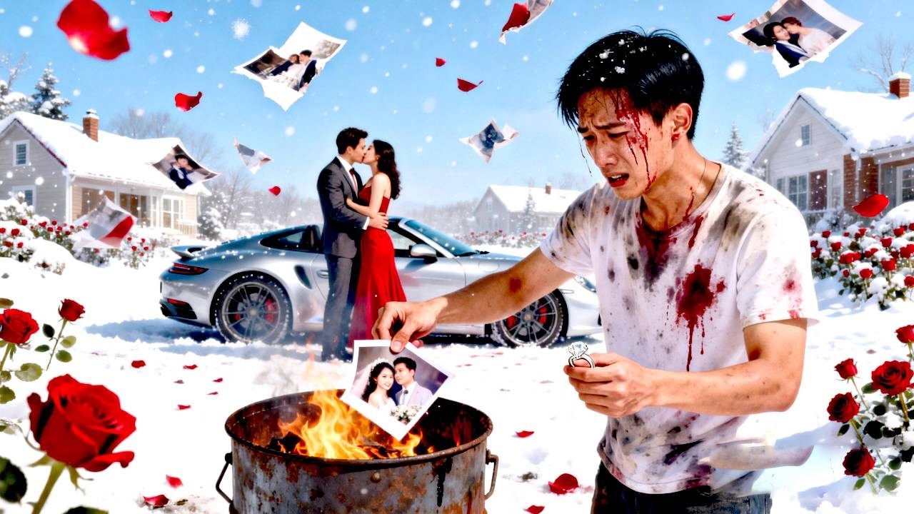 زوجته ادعت موتها وهربت مع عشيقها، فدفع ديونها ثم عاد ليحرقها بنفسه!