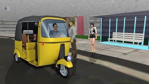 Real Rickshaw Driver 2017 - Chingchi Rickshaw Game ANDRIOD GAMEPLAY