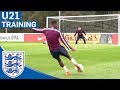 Berahino Incredible Strike - Eng U21 Shooting Practice | Inside Training