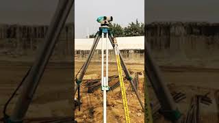 level marking of drain invert level @SurveyMentorWaqas 500subs surveywork surveyor  leica