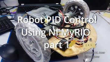 Robot PID control using myRIO Single  motor - part 1