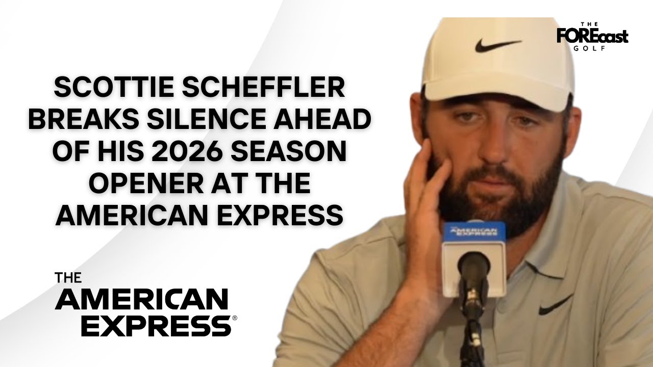 Scottie Scheffler On 2026 Changes: “You Got The Wrong Guy” | Season Opener At The American Express