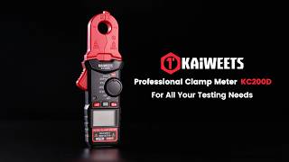 Kaiweets Mini Clamp Meter Suitable For Electrical Diy And Home Use