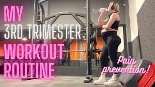 HOW I WORKOUT IN MY 3RD TRIMESTER // 32 &amp; 33 WEEKS PREGNANT