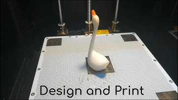 3D Printed Goose Statue | Design and Print