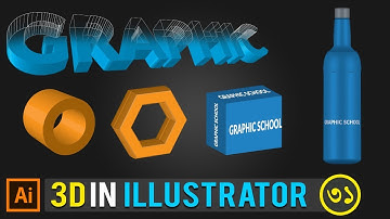 Adobe Illustrator - 3D Object Effect illustrator tutorial | Bangla Tutorial | Class #31