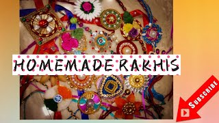 #HOMEMADE RAKHI
