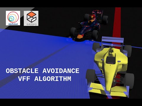 Driveless F1. Obstacle avoidance. VFF algorithm