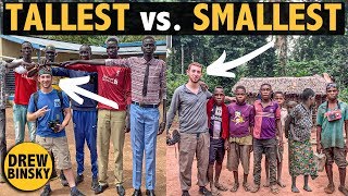 World's Tallest & Smallest People (are neighbors!)