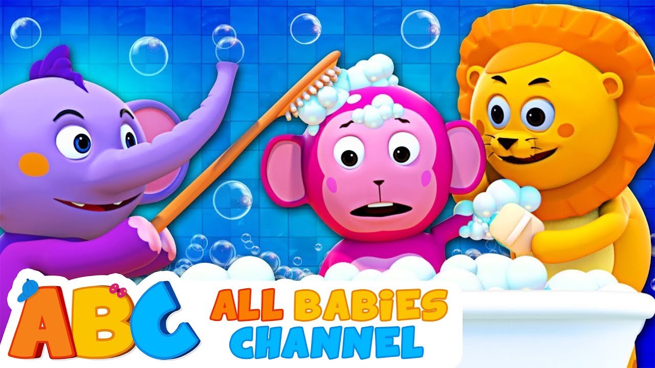 ABC | Baby Bath Time | Kids Songs and More | All Babies Channel
