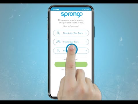 How to Sign Up on Sprongo